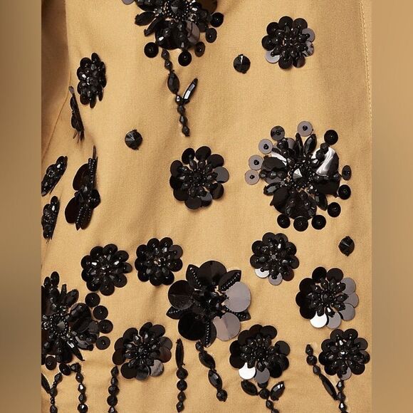 NWT J CREW Sequin-embellished button-up shirt - Picture 4 of 7